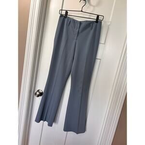 Vintage Prada Women's Wide Leg Dress‎ Pants Pockets Casual Gray Size 40 US 4